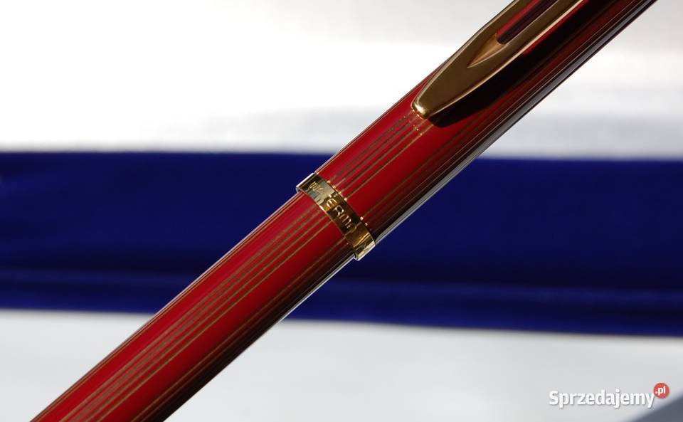 Długopis Waterman burgund złoto vintage lata 90 lubelskie Lublin