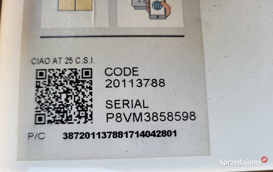 Beretta piec gazowy na części Warszawa