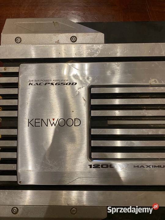 Wzmacniacz Kenwood 1200w KAC650D Wzmacniacze dolnośląskie Złotoryja