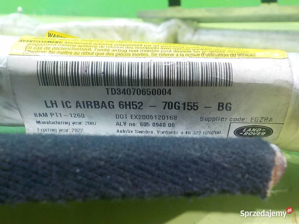 LAND ROVER FREELANDER II 22 TD4 07r kurtyna Suków