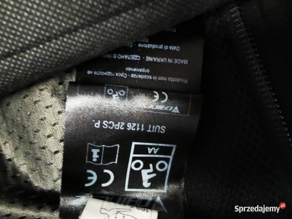 Kombinezon motocyklowy 2 częściowy dainese Będzin sprzedam