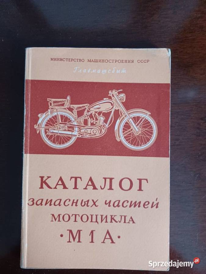 Mińsk Moskwa k55 125 oryginalny katalog czesci Sośnicowice