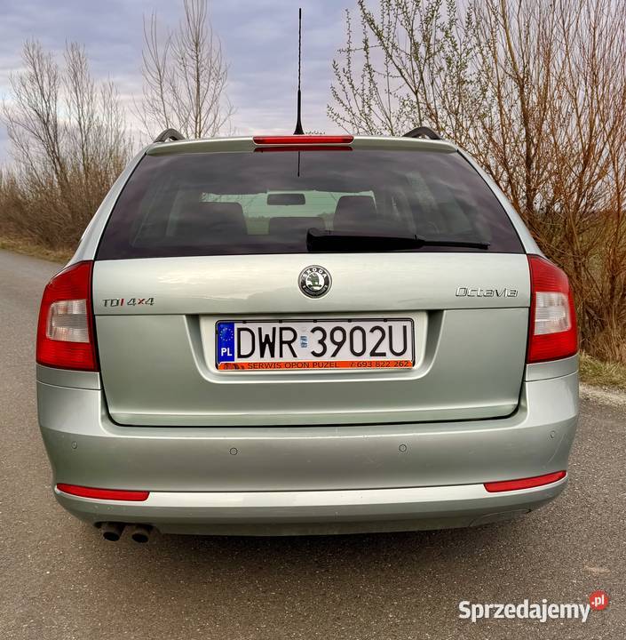 Skoda Octavia 4x4 20 TDI podniesione zawieszenie diesel Wrocław