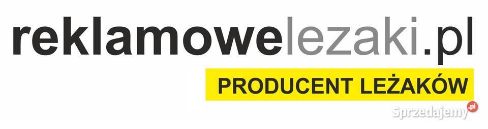 Leżaki promocyjne z logo idealne jako reklama Warszawa