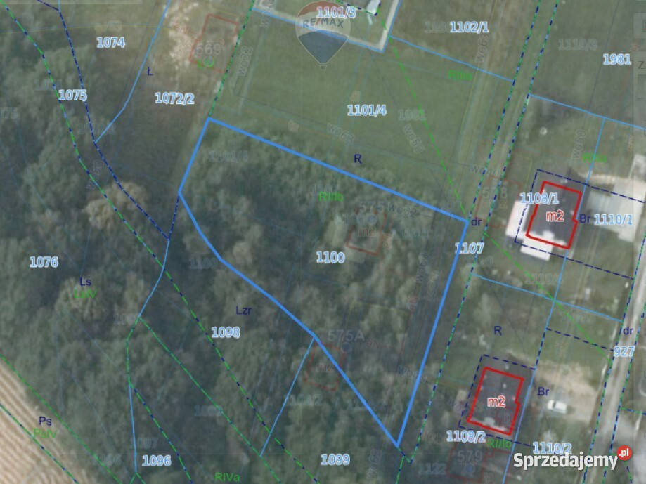 Krzywaczka działka pod bliźniaka dwa domy utwardzona małopolskie