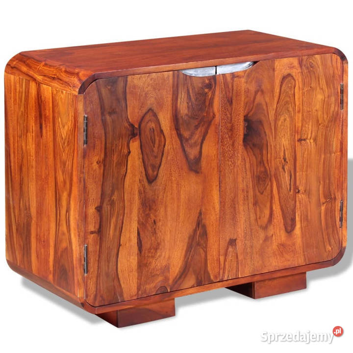 Szafka z litego drewna sheesham 75 x 35 x 60 mazowieckie Warszawa