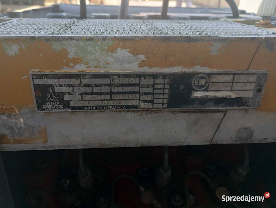 Silnik spalinowy Deutz F3l 1011F F3L1011F 44883 Silnik i osprzęt Części maszyn i innych pojazdów Kielce