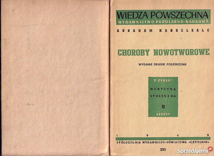 8107 CHOROBY NOWOTWOROWE ABRAHAM HANDELZALC Czyrna