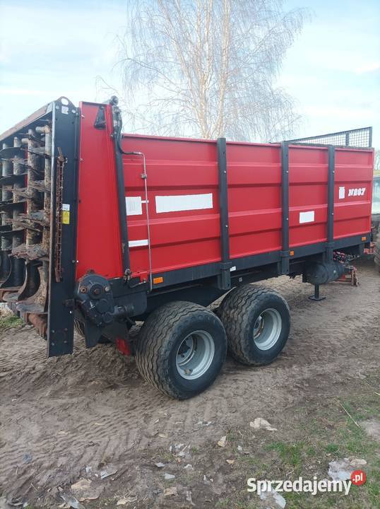 Rozrzutnik obornika metal fach 8ton nieuszkodzony Jabłonowo Pomorskie