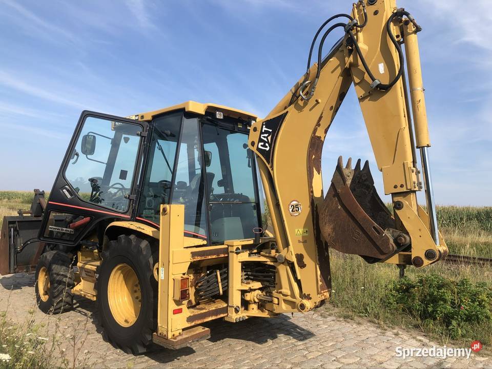 Koparkoładowarka cat 428D Koparko ładowarki Strykowo sprzedam