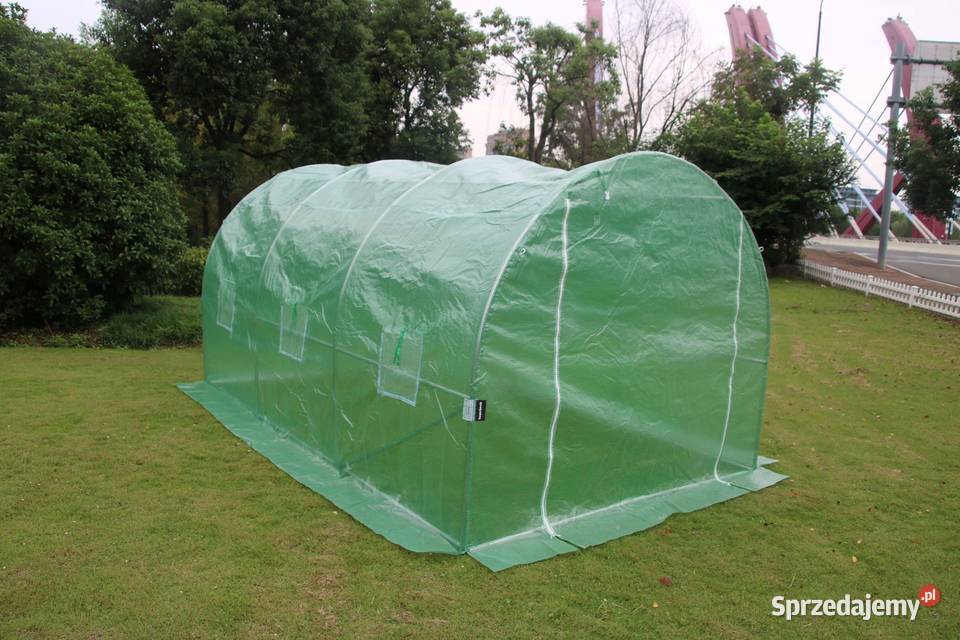 Tunel ogrodowy foliowy szklarnia folia 4x25x2m Poznań