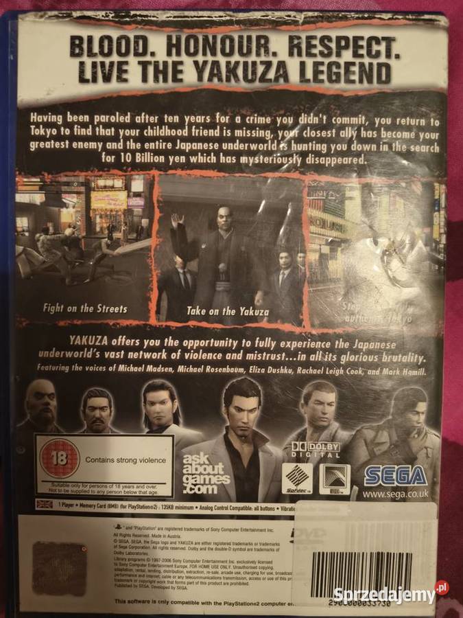 2 Yakuza Wilkasy