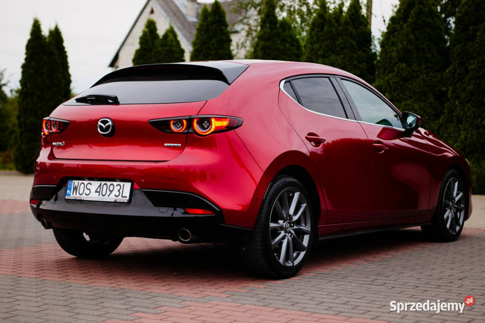 Mazda 3 Selection20 122Mild hybridKamery360 IV Hatchback Rzekuń sprzedam
