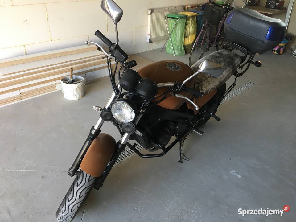 Honda NTV 650 turystycznycafe racer Wyźrał