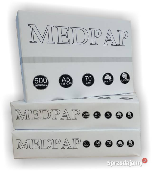 Papier do druku A5 148 x 210 mm A5 połowa A4 A5 Włocławek