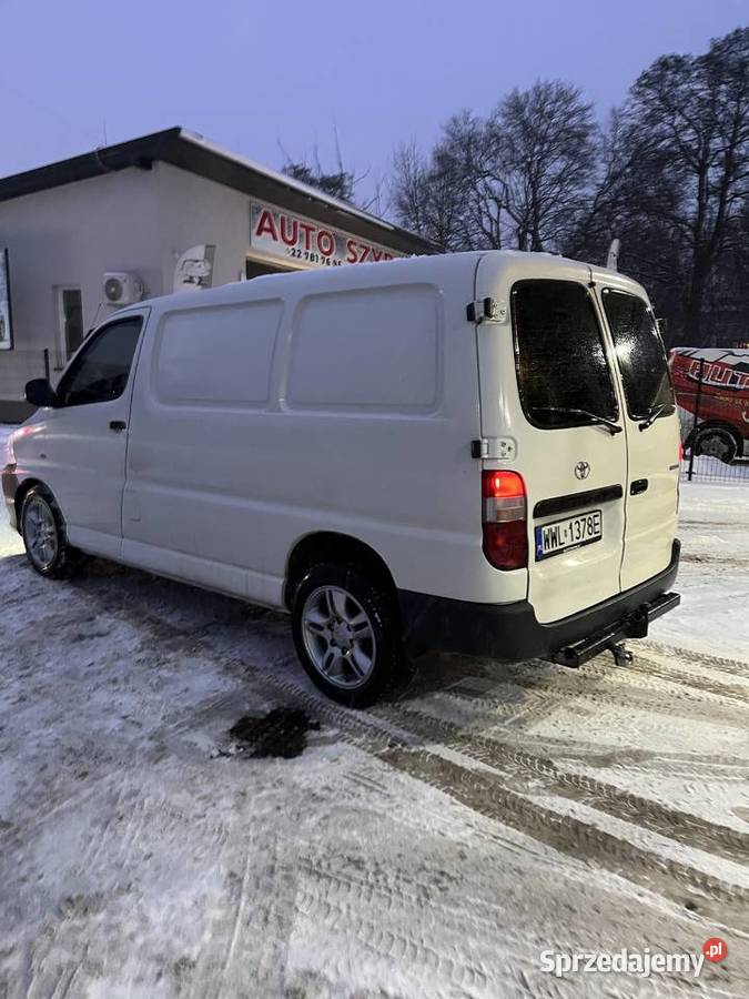 Toyota Hiace faktura VAT 23 Toyota mazowieckie Warszawa sprzedam
