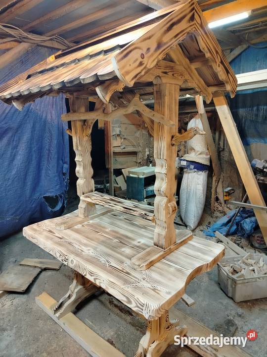 Stół wiejski weselny 220 Bircza