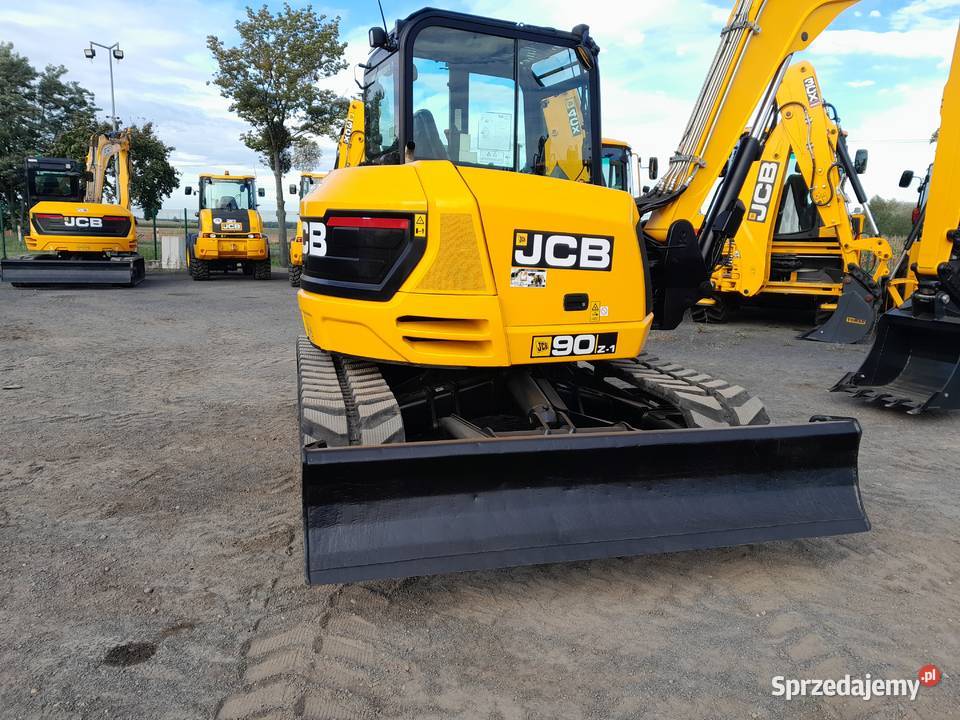 JCB 90Z1 2019R KOPARKA GĄSIENICOWA 8 TON 85Z1 wielkopolskie