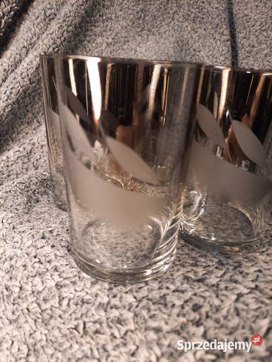Komplet gastronomiczmy szklanki kieliszki lubuskie Zielona Góra