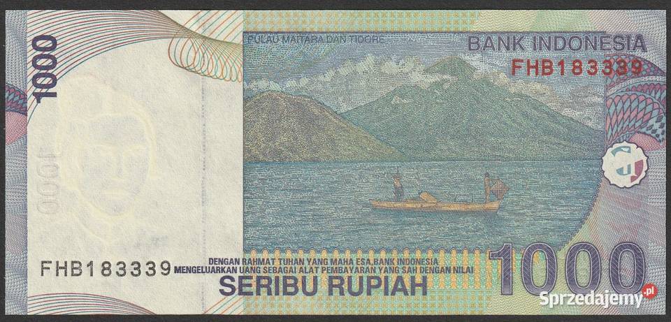 INDONEZJA 100 RUPIAH 2013 STAN UNC łódzkie Łódź