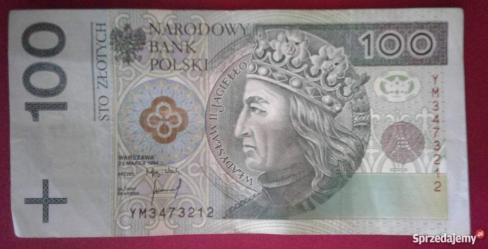 100 seria zastępcza limitowanaY 7 Konin