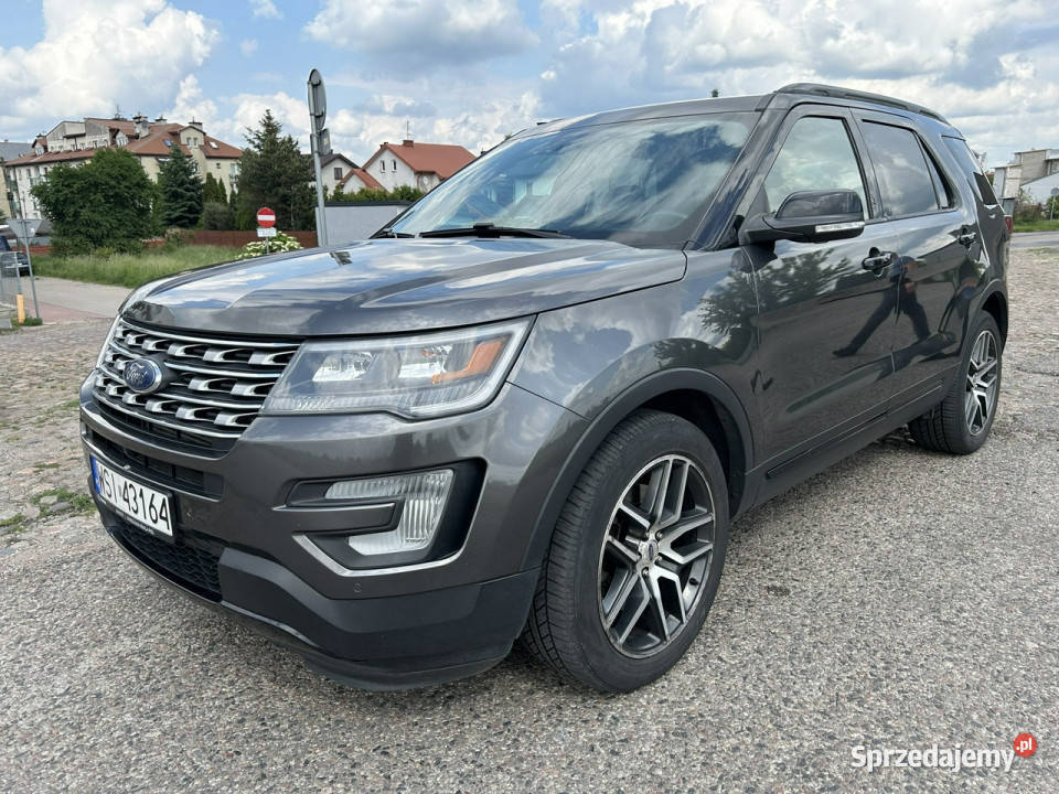 Ford Explorer 4x4 w bogatej wersji Sport IV isofix