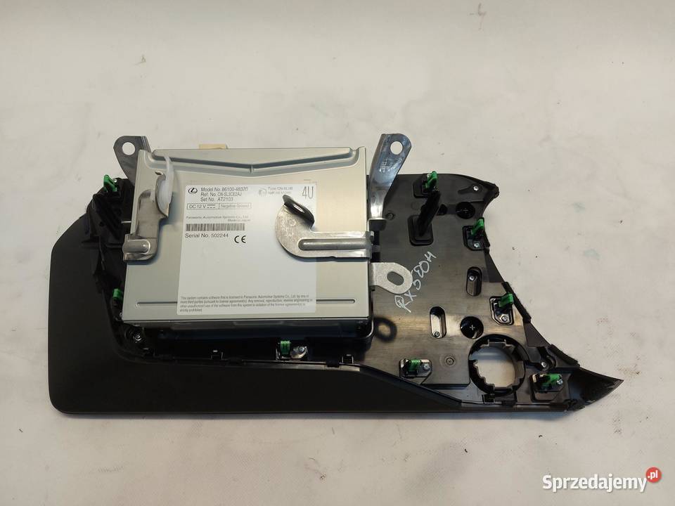 LEXUS RX500H V 5 2023 EKRAN WYŚWIETLACZ NAVI