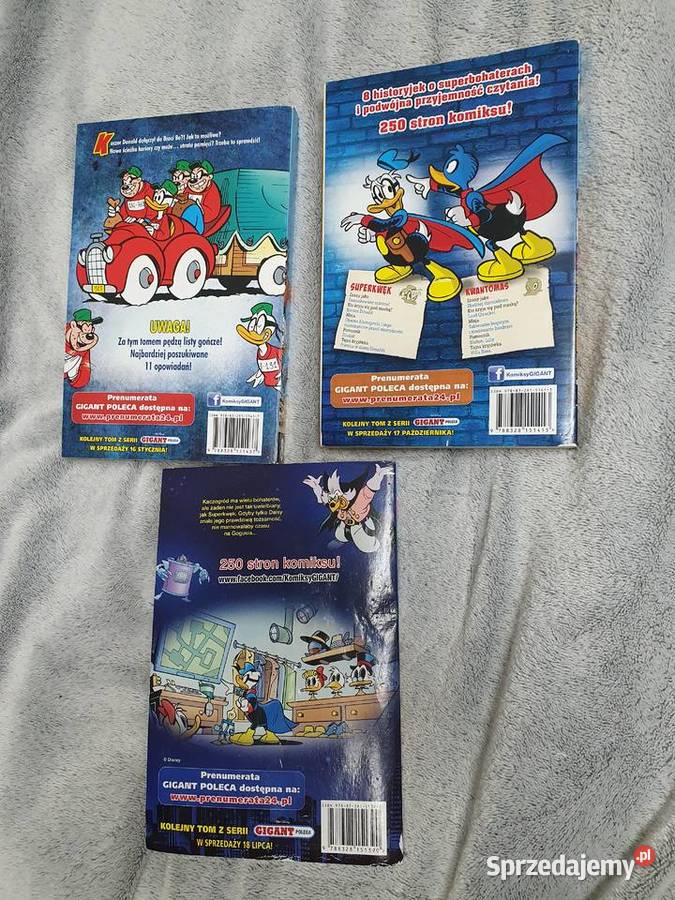 Komiks Gigant zestaw 7 tomów 2023 Gdynia