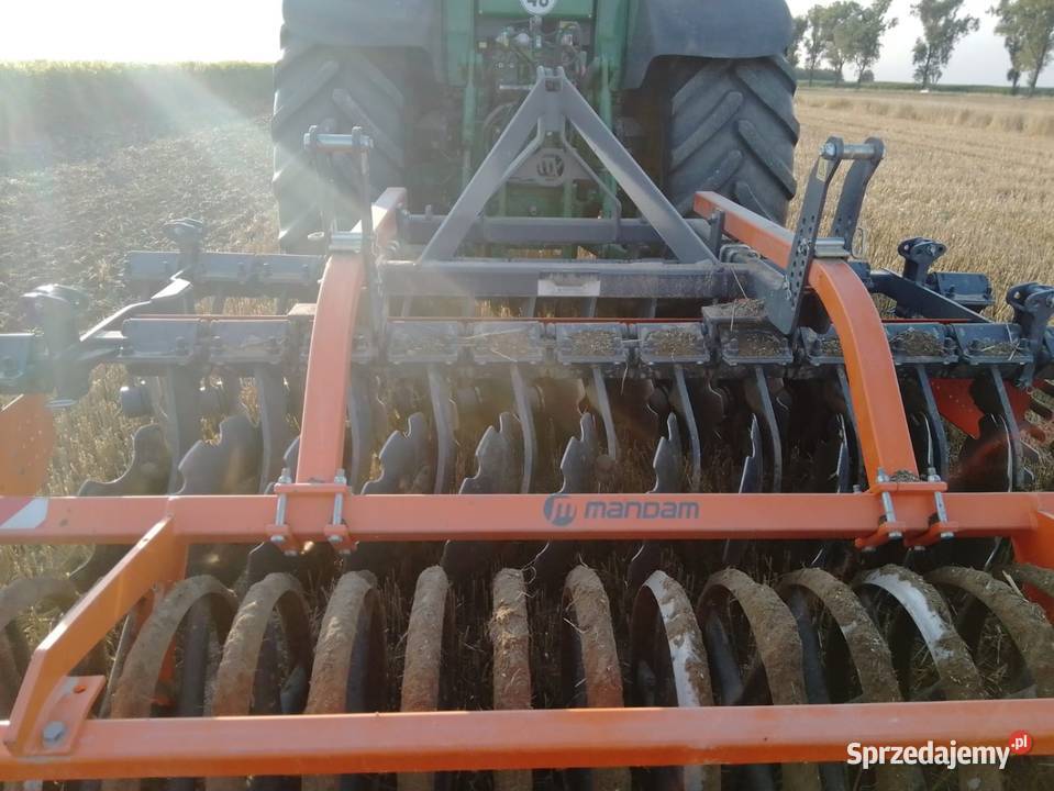 Brona talerzowa talerzówka mandam 3m opolskie Korfantów