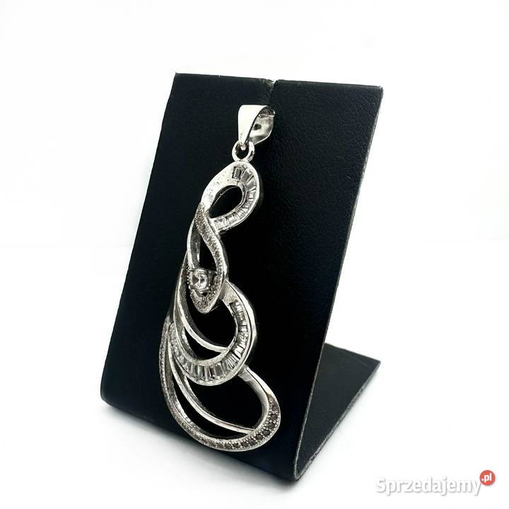 Nowa Srebrna Rodowana Zawieszka pr 925 407g warmińsko-mazurskie Elbląg
