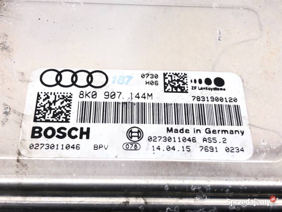 MODUŁ WSPOMAGANIA AUDI A7 4G 8K0907144M 1018