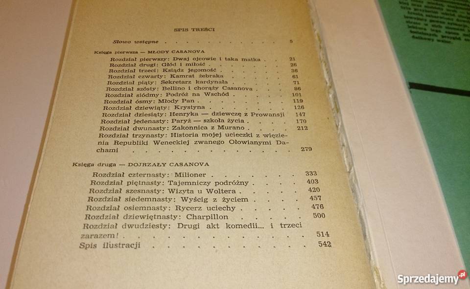 Hermann Kesten Casanova Książka Kultura i Rozrywka Rogoźnik