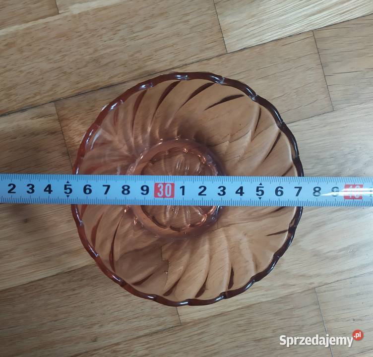 315 SALATERKI szklane 3 RETRO Stylówka 3 sztuk łódzkie Łódź sprzedam