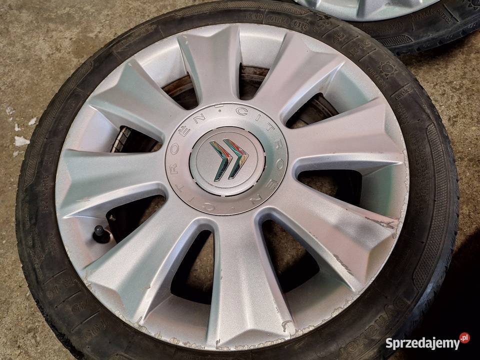 Alufelgi 4x108 16 ET26 CITROEN Średnica 16"