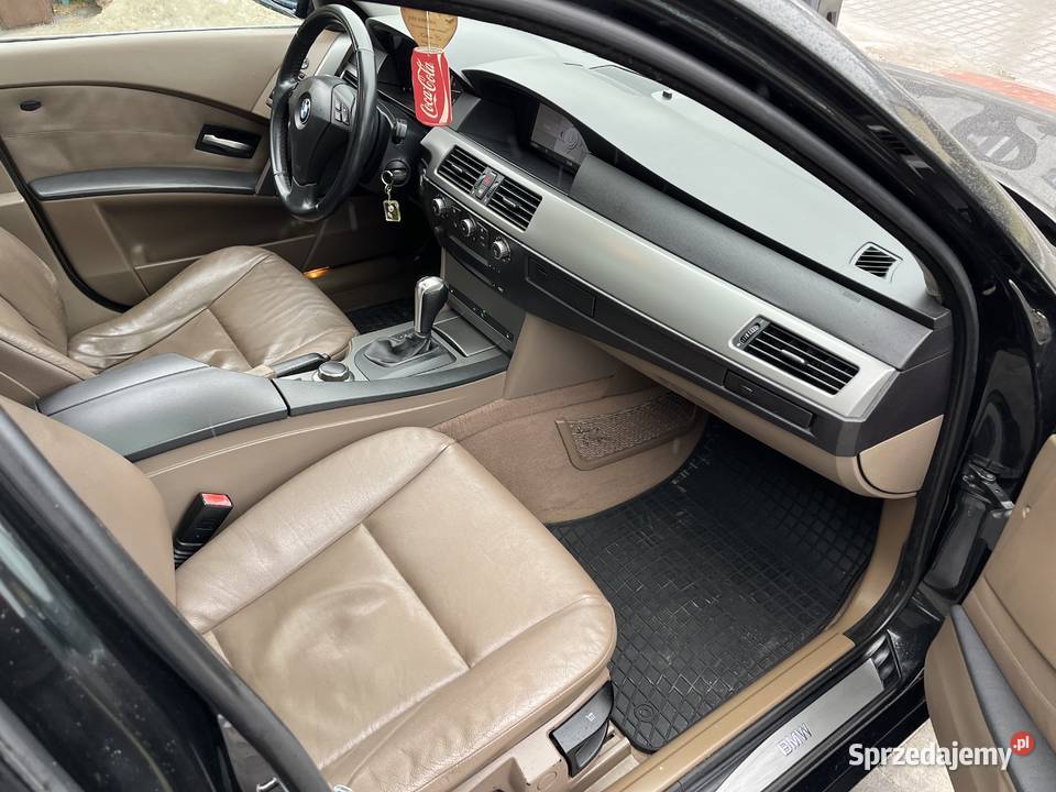 BMW E60 Czarna Sedan Zadbana Toruń