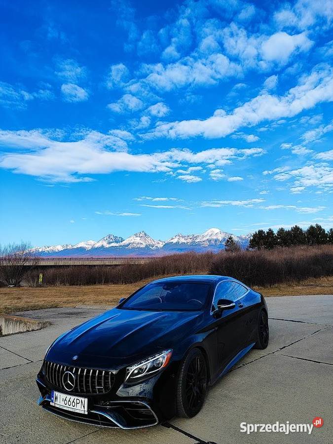 Mercedes S 500 Coupe 4Matic AMG Warszawa