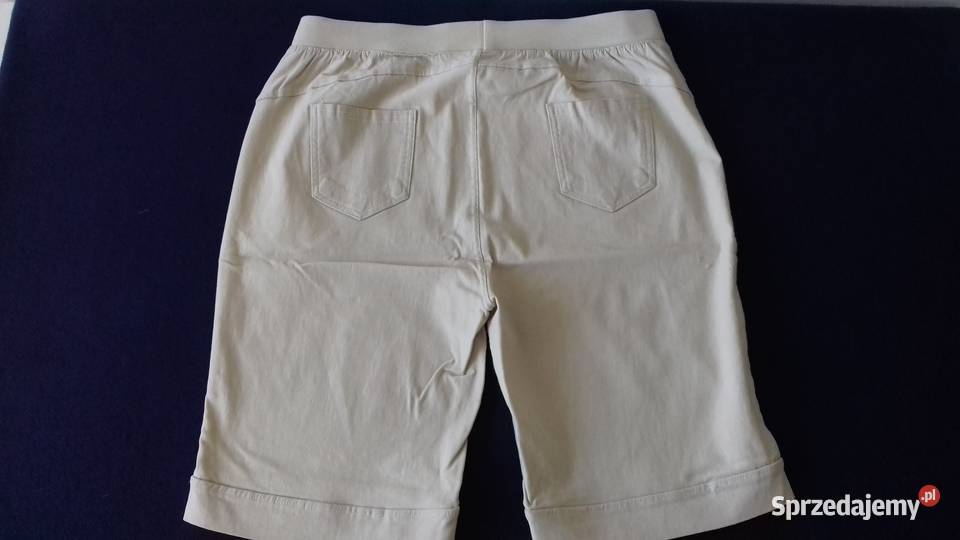 Spodenki damskie kremowe krótkie do sprzedania Kraków