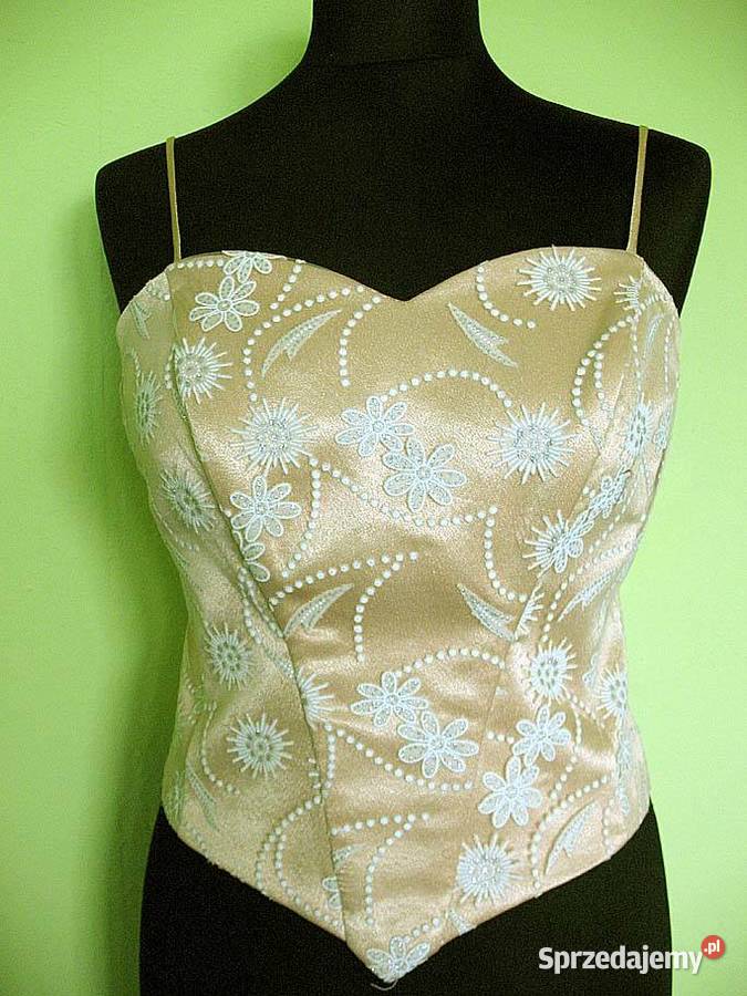 Bluzka krótka gorset 36 S biust 80 Siedlce