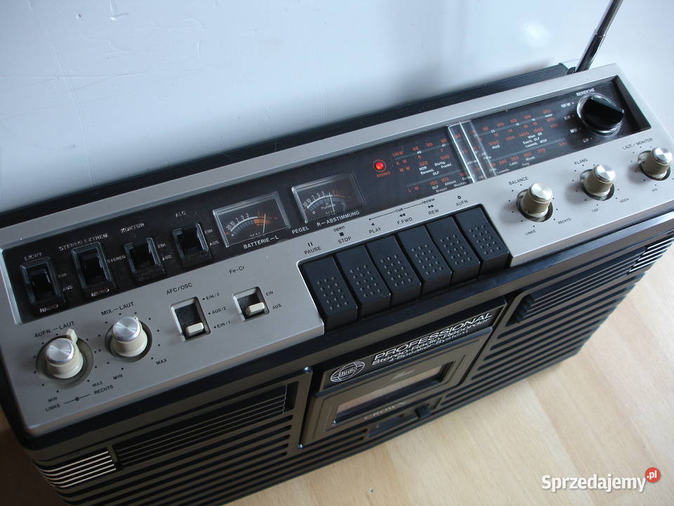 Radiomagnetofon CROWN STUDIO PROFESSIONAL Zielona Góra
