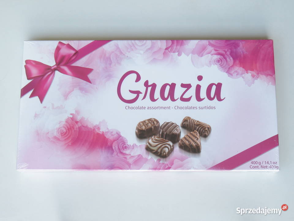 Grazia Kolekcja czekoladek pralinki bombonierka Kraków