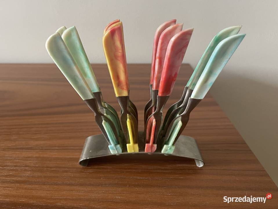 Widelczyki do zakąsek z czasów PRL Gdańsk