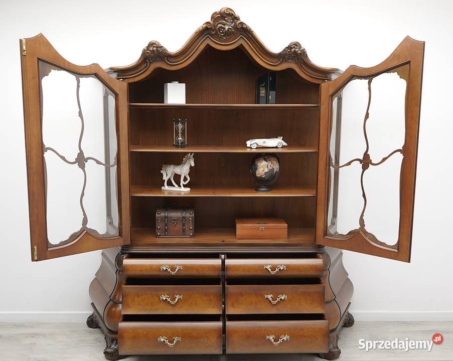 Zabytkowa witryna z lat 70tych w stylu Jerka