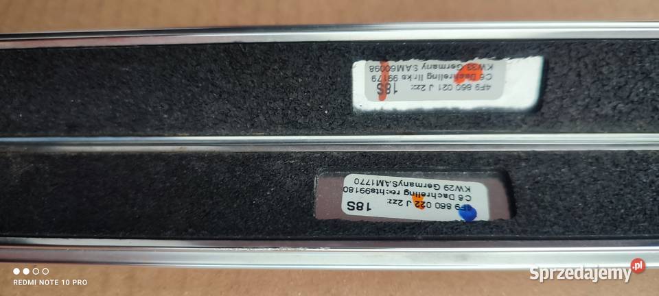 Audi A6 C6 relingi dachowe 4F9860021J 2zz Namysłów