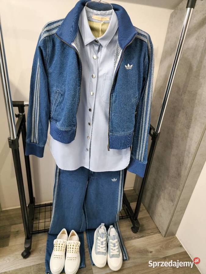 Adidas komplet spodnie bluza Xs S M Żywiec