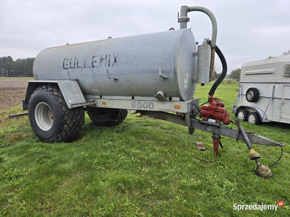 Wóz asenizacyjny GULLEMIX 9000 L ocynk nowe