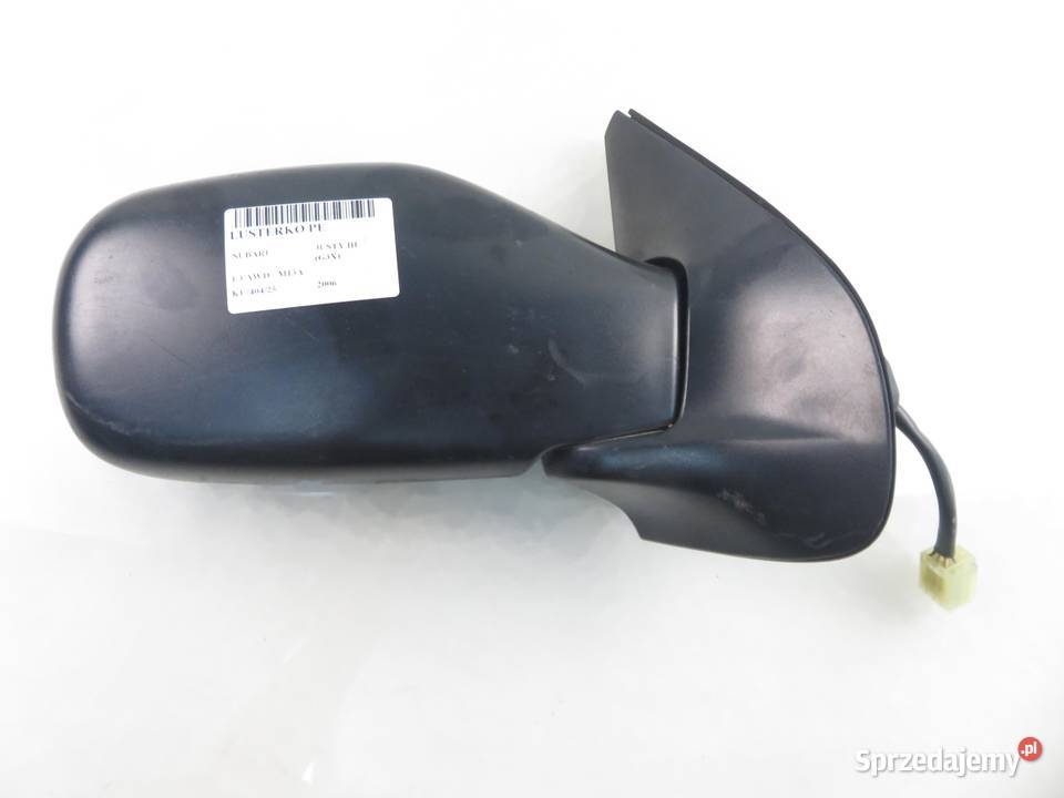 LUSTERKO PRAWE SUBARU JUSTY G3X 5 PIN Lusterka zewnętrzne