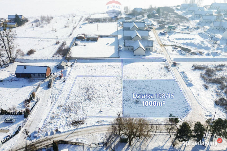 Działka 1000 m MPZP Kajetany gmina Nadarzyn budowlana