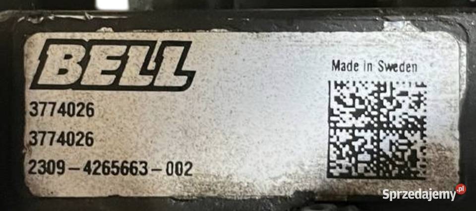 BELL 3774026 Rozdzielacz hydrauliczny do maszyn