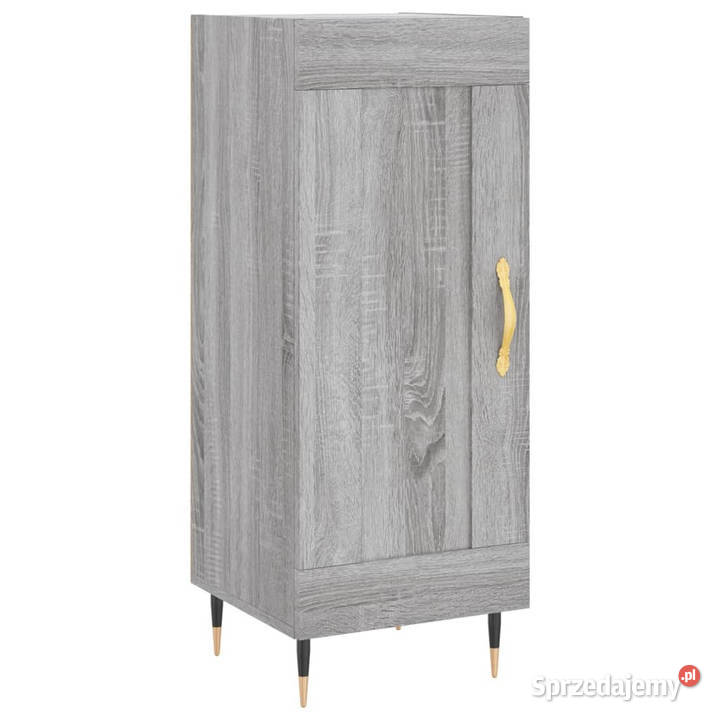 Szafka szary dąb sonoma 345x34x90 materiał Pozostałe