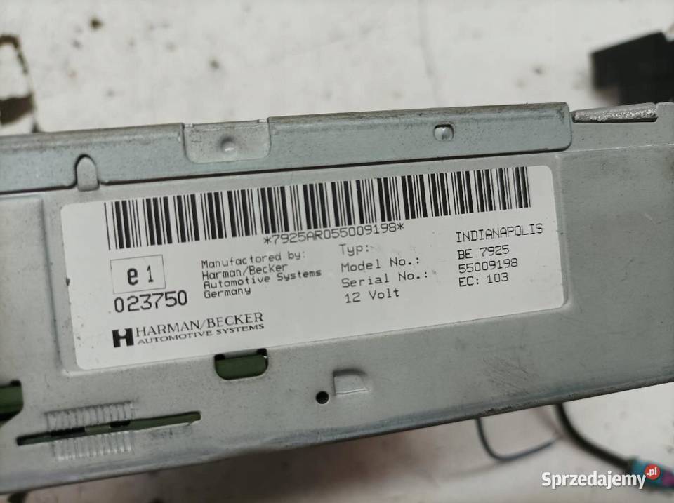 RADIO BE7925 Citroen C3 I 20022009